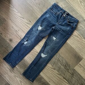 KidPik jeans - glitter distressing‎ girls size 12